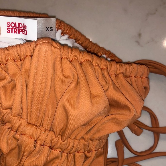 Solid & Striped Paula Strapless One-Piece - Picture 6 of 6